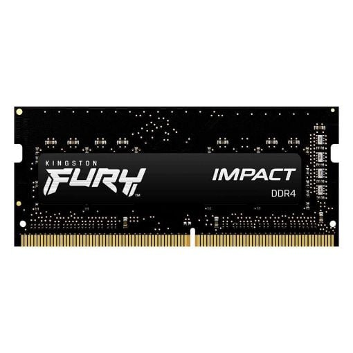 Εικόνα της Ram Kingston Fury Impact 16GB DDR4-3200MHz CL20 Black KF432S20IB/16