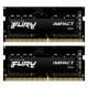 Εικόνα της Ram Kingston Fury Impact 32GB (2 x 16GB) DDR4-3200MHz CL20 Black KF432S20IBK2/32