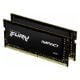 Εικόνα της Ram Kingston Fury Impact 64GB (2 x 32GB) DDR4-3200MHz CL20 Black KF432S20IBK2/64