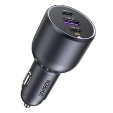 Εικόνα της Φορτιστής Αυτοκινήτου Ugreen EC705 Dual USB-C & USB-A 130W Gray με καλώδιο USB-C 100W 55511