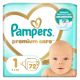 Εικόνα της Πάνες με Αυτοκόλλητο Pampers Premium Care No.1 (2-5Kg) Jumbo Pack 72τμχ