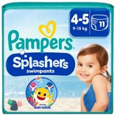 Εικόνα της Πάνες Μαγιό Pampers Splashers No.4 (9kg-15kg) Carry Pack 11τμχ