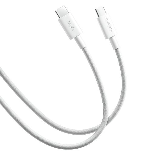 Εικόνα της Καλώδιο Xiaomi USB-C to USB-C 2m 6A / 120W White BHR087AGL