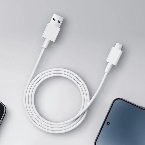 Εικόνα της Καλώδιο Xiaomi USB-A to USB-C 1m 3A / 60W White BHR087GGL