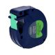 Εικόνα της Πλαστική Ταινία Ετικετογράφου MediaRange (Dymo 91224/S0721690) 12mm x 4m Black on Green MRDY91224