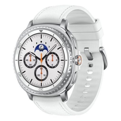 Εικόνα της Smartwatch Samsung Galaxy Watch8 Classic 46mm Hybrid Band White SM-L500NZWAEUE