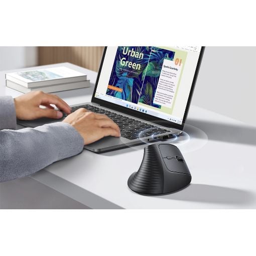 Εικόνα της Ποντίκι Ugreen M571 Vertical Wireless Black 65042
