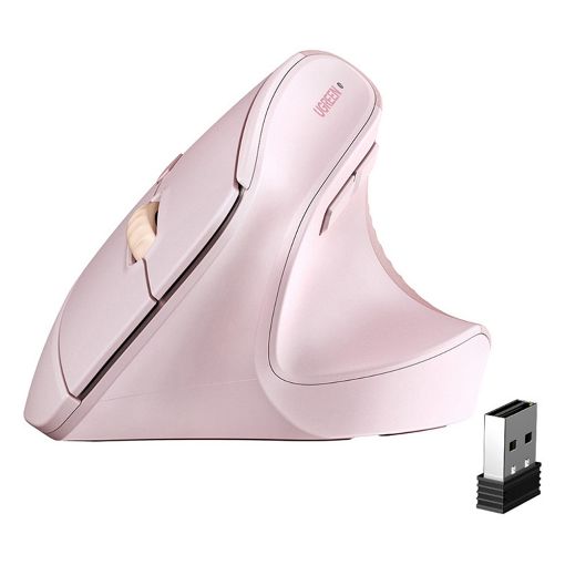 Εικόνα της Ποντίκι Ugreen M571 Vertical Wireless Pink 65666