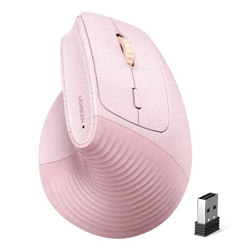 Εικόνα της Ποντίκι Ugreen M571 Vertical Wireless Pink 65666