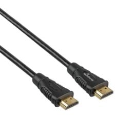 Εικόνα της Καλώδιο MediaRange HDMI 2.0 Premium High Speed Ethernet 18 Gbps 2m Black MRCS247