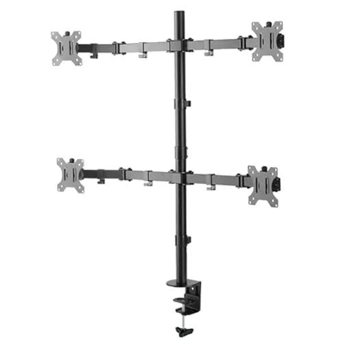 Εικόνα της Monitor Arm Desk Mount Neomounts 13-32" Quadruple Full Motion Black FPMA-D550D4BLACK