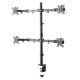 Εικόνα της Monitor Arm Desk Mount Neomounts 13-32" Quadruple Full Motion Black FPMA-D550D4BLACK