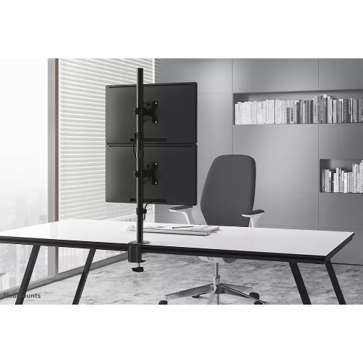 Εικόνα της Monitor Arm Desk Mount Neomounts 10-32" Dual Vertical Black FPMA-D550DVBLACK