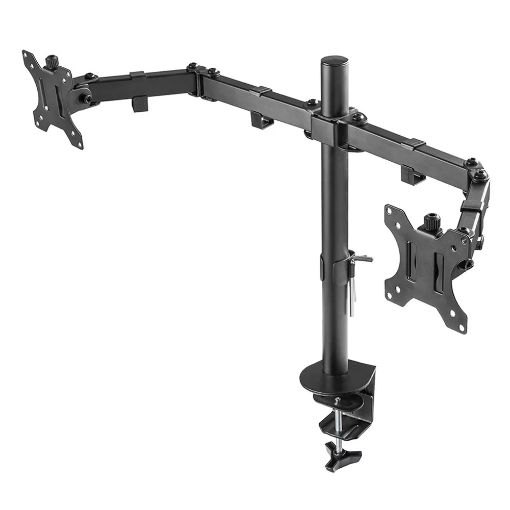Εικόνα της Monitor Arm Desk Mount Neomounts 10-32" Dual Full Motion Black FPMA-D550DBLACK
