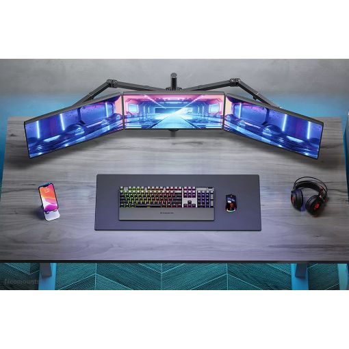 Εικόνα της Monitor Arm Desk Mount Neomounts 10-27" Triple Full Motion Black FPMA-D550D3BLACK