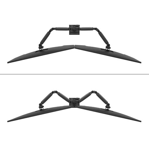 Εικόνα της Monitor Arm Desk Mount Neomounts 10-32" Dual Full Motion Black DS60-600BL2