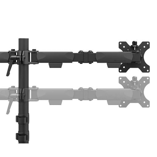 Εικόνα της Monitor Arm Desk Mount Neomounts 10-32" Dual Full Motion Black DS60-600BL2
