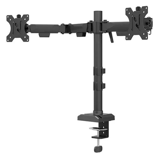 Εικόνα της Monitor Arm Desk Mount Neomounts 10-32" Dual Full Motion Black DS60-600BL2