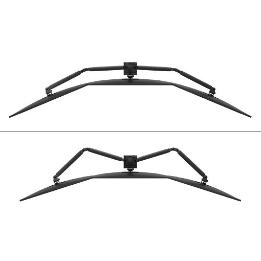 Εικόνα της Monitor Arm Desk Mount Neomounts 10-27" Triple Full Motion Black DS60-600BL3