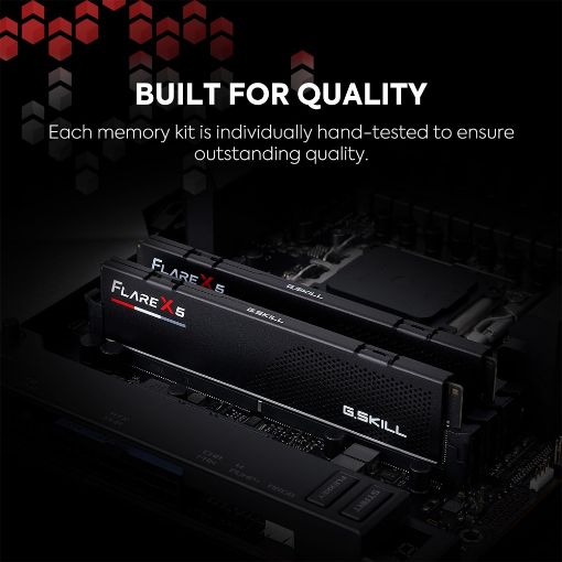 Εικόνα της Ram G.Skill Flare X5 32GB (2x16GB) DDR5 6000MHz CL32 F5-6000J3238F16GX2-FX5