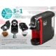 Εικόνα της Μηχανή Espresso Bruno 3in1 Hot & Cold 19bar 1450W Black/Red BRN-0214