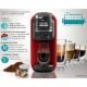 Εικόνα της Μηχανή Espresso Bruno 3in1 Hot & Cold 19bar 1450W Black/Red BRN-0214