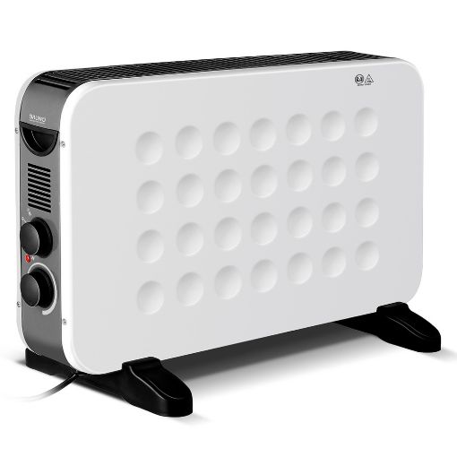 Εικόνα της Θερμοπομπός Bruno 2000W White/Black BRN-0206