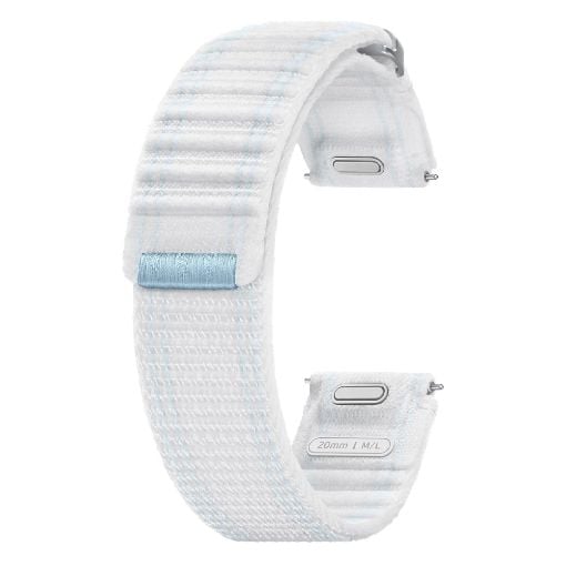 Εικόνα της Samsung Galaxy Watch7 Fabric Band Blue White (M/L) ET-SVL31LWEGEU