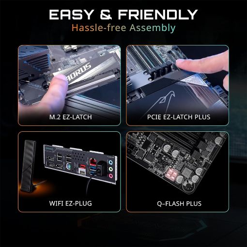 Εικόνα της Gigabyte B850 Aorus Elite Wifi Ice ATX sAM5