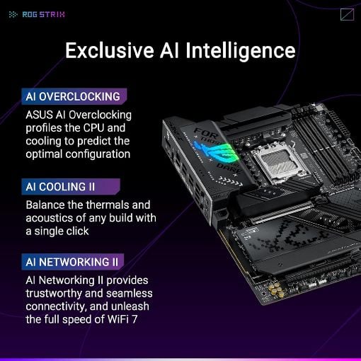 Εικόνα της Asus Rog Strix X870-F Gaming Wi-Fi ATX sAM5 90MB1IV0-M0EAY0