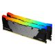 Εικόνα της Ram Kingston Fury Renegade 32GB (2x16GB) DDR4-3600MHz CL16 RGB Black/Silver KF436C16RB12AK2/32