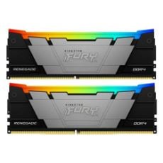 Εικόνα της Ram Kingston Fury Renegade 32GB (2x16GB) DDR4-3600MHz CL16 RGB Black/Silver KF436C16RB12AK2/32