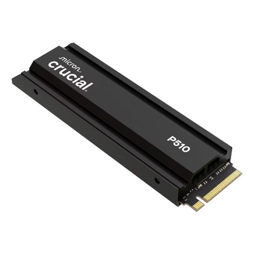 Εικόνα της Δίσκος SSD Crucial P510 2TB PCIe Gen5 NVMe 2280 M.2 with Heatsink CT2000P510SSD5