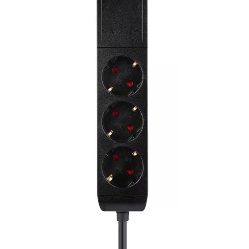 Εικόνα της Πολύπριζο Neomounts Volt Series 3 Θέσεων με 2x USB-C & 1x USB-A Black DS22-840BL6