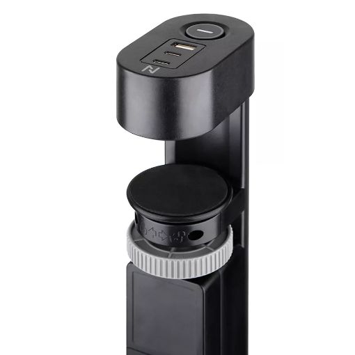 Εικόνα της Πολύπριζο Neomounts Volt Series 3 Θέσεων με 2x USB-C & 1x USB-A Black DS22-840BL6