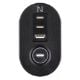 Εικόνα της Πολύπριζο Neomounts Volt Series 3 Θέσεων με 2x USB-C & 1x USB-A Black DS22-840BL6