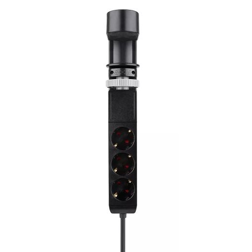 Εικόνα της Πολύπριζο Neomounts Volt Series 3 Θέσεων με 2x USB-C & 1x USB-A Black DS22-840BL6