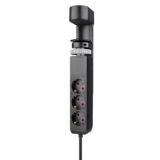 Εικόνα της Πολύπριζο Neomounts Volt Series 3 Θέσεων με 2x USB-C & 1x USB-A Black DS22-840BL6