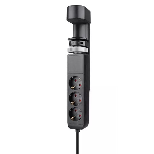 Εικόνα της Πολύπριζο Neomounts Volt Series 3 Θέσεων με 2x USB-C & 1x USB-A Black DS22-840BL6
