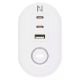 Εικόνα της Πολύπριζο Neomounts Volt Series 3 Θέσεων με 2x USB-C & 1x USB-A White DS22-840WH6