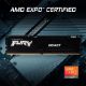 Εικόνα της Ram Kingston Fury Beast 64GB (2x32GB) DDR5-6000MHz CL30 Black KF560C30BBEK2-64