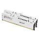 Εικόνα της Ram Kingston Fury Beast 32GB (2x16GB) DDR5-6000MHz CL30 White KF560C30BWEK2-32