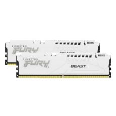 Εικόνα της Ram Kingston Fury Beast 32GB (2x16GB) DDR5-6000MHz CL30 White KF560C30BWEK2-32