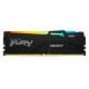 Εικόνα της Ram Kingston Fury Beast 64GB (4x16GB) DDR5-6000MHz CL40 RGB Black KF560C40BBAK4-64