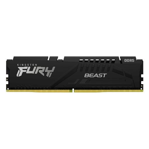 Εικόνα της Ram Kingston Fury Beast 64GB (2x32GB) DDR5-6000MHz CL36 Black KF560C36BBE2K2-64