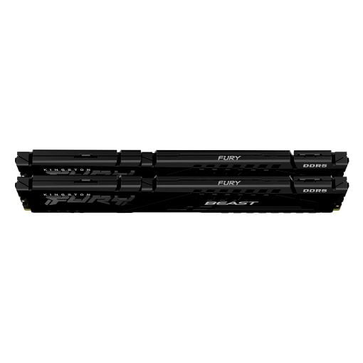 Εικόνα της Ram Kingston Fury Beast 64GB (2x32GB) DDR5-6000MHz CL36 Black KF560C36BBE2K2-64