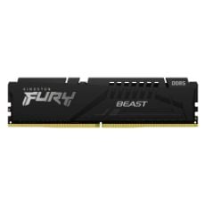 Εικόνα της Ram Kingston Fury Beast 16GB DDR5-6400MHz CL32 Black KF564C32BBE-16