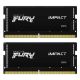 Εικόνα της Ram Kingston Fury Impact 32GB (2x16GB) DDR5-5600MHz CL40 Black KF556S40IBK2-32
