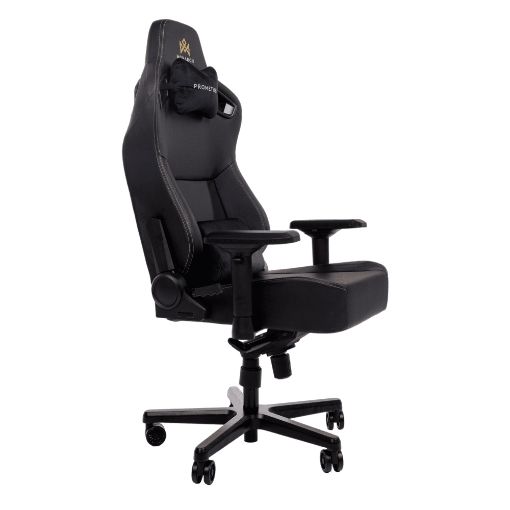 Εικόνα της Gaming Chair Monarch Gear Prometheus PVC Leather Midnight Black 1305240001