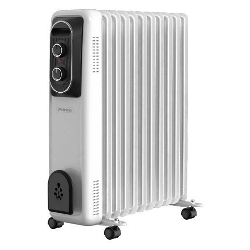 Εικόνα της Καλοριφέρ Λαδιού Primo με 11 Φέτες 2500W White PRRH-81114